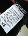 Veste noire en jean