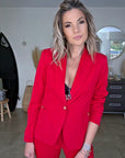 Ensemble veste & pantalon red - 𝐌𝐚𝐫𝐢𝐧𝐚𝟒𝟒𝐟𝐚𝐦𝐢𝐥𝐲