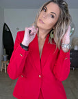 Ensemble veste & pantalon red - 𝐌𝐚𝐫𝐢𝐧𝐚𝟒𝟒𝐟𝐚𝐦𝐢𝐥𝐲