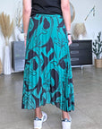 Jupe longue verte/bleue à imprimé - 𝐌𝐚𝐫𝐢𝐧𝐚𝟒𝟒𝐟𝐚𝐦𝐢𝐥𝐲