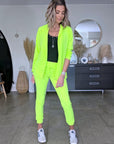 Ensemble veste & pantalon vert-jaune fluo - ๐๐๐ซ๐ข๐ง๐๐๐๐๐๐ฆ๐ข๐ฅ๐ฒ