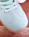 Baskets gazelle Indoor vert d'eau et orange fluo - 𝐌𝐚𝐫𝐢𝐧𝐚𝟒𝟒𝐟𝐚𝐦𝐢𝐥𝐲