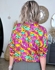 Chemise fluo à imprimé léopard - 𝐌𝐚𝐫𝐢𝐧𝐚𝟒𝟒𝐟𝐚𝐦𝐢𝐥𝐲