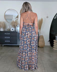 Robe longue dos ouvert