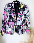 Veste cintrée manga