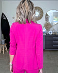 Ensemble 3 pièces fuchsia
