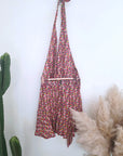 Combi-short lambada fleuri