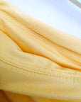 Robe asymétrique jaune