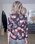 Veste cintrée à imprimé skull - 𝐌𝐚𝐫𝐢𝐧𝐚𝟒𝟒𝐟𝐚𝐦𝐢𝐥𝐲