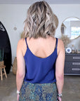 Débardeur bleu nuit - 𝐌𝐚𝐫𝐢𝐧𝐚𝟒𝟒𝐟𝐚𝐦𝐢𝐥𝐲