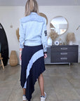 Chemise destroy en jean