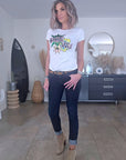 T-shirt blanc Bomba Lol - 𝐌𝐚𝐫𝐢𝐧𝐚𝟒𝟒𝐟𝐚𝐦𝐢𝐥𝐲