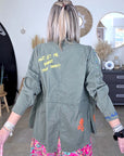Saharienne tags fluo