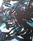 Veste cintrée à imprimé camouflage