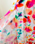 Jupe blanche à imprimé fleuri - 𝐌𝐚𝐫𝐢𝐧𝐚𝟒𝟒𝐟𝐚𝐦𝐢𝐥𝐲