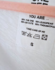 T-shirt blanc "My tee great" - 𝐌𝐚𝐫𝐢𝐧𝐚𝟒𝟒𝐟𝐚𝐦𝐢𝐥𝐲