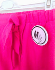Jupe-short rose fuchsia