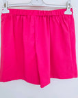 Jupe-short rose fuchsia