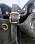 Sac bourse kaki 100% cuir - 𝐌𝐚𝐫𝐢𝐧𝐚𝟒𝟒𝐟𝐚𝐦𝐢𝐥𝐲