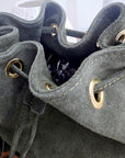 Sac bourse kaki 100% cuir - 𝐌𝐚𝐫𝐢𝐧𝐚𝟒𝟒𝐟𝐚𝐦𝐢𝐥𝐲