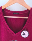 T-shirt bordeaux mexicain - 𝐌𝐚𝐫𝐢𝐧𝐚𝟒𝟒𝐟𝐚𝐦𝐢𝐥𝐲