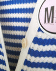 Robe marinière en maille