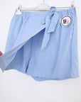 Jupe-short bleu ciel