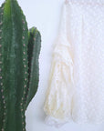 Chemise écrue en voile