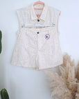 Ensemble écru veste + short