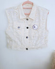 Ensemble écru veste + short