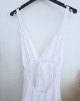 Robe longue blanche