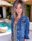 Veste en jean twin