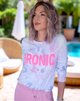 Pull tie and dye Ironic