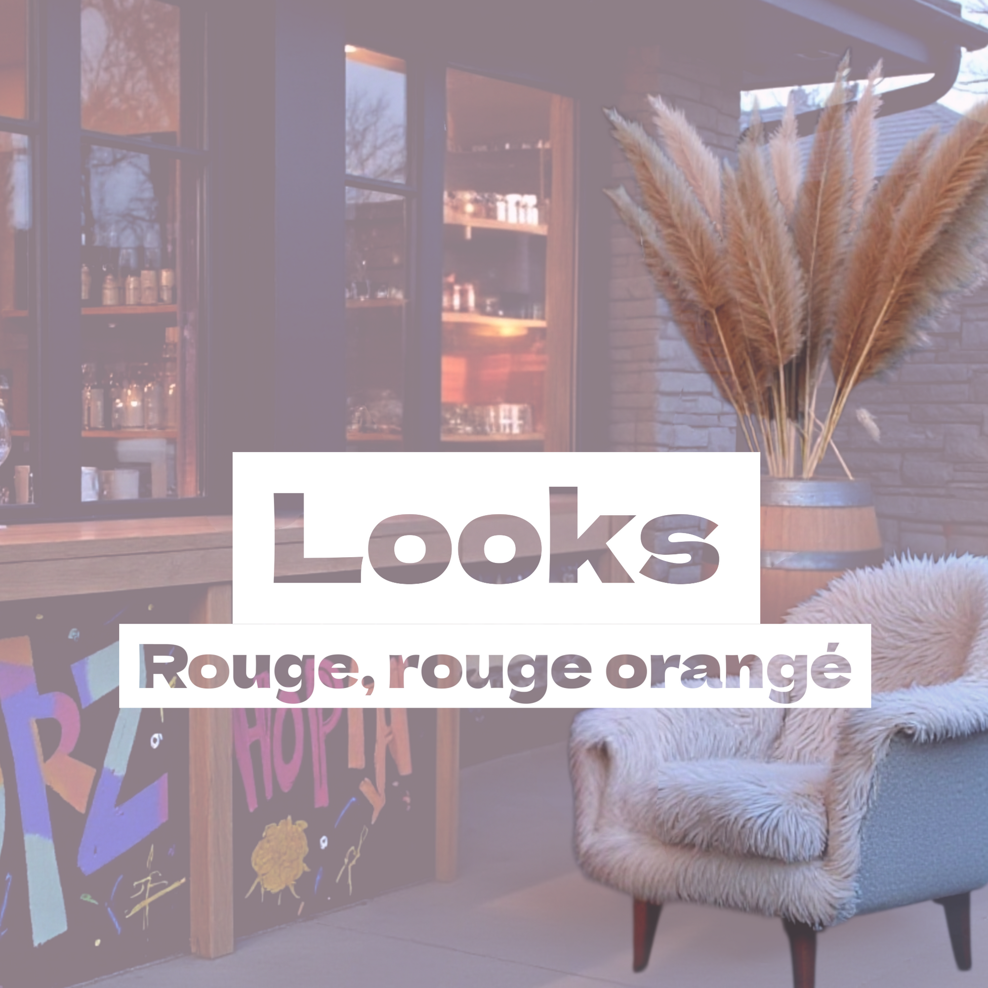 ❤️ COLLECTION RED, ORANGÉ