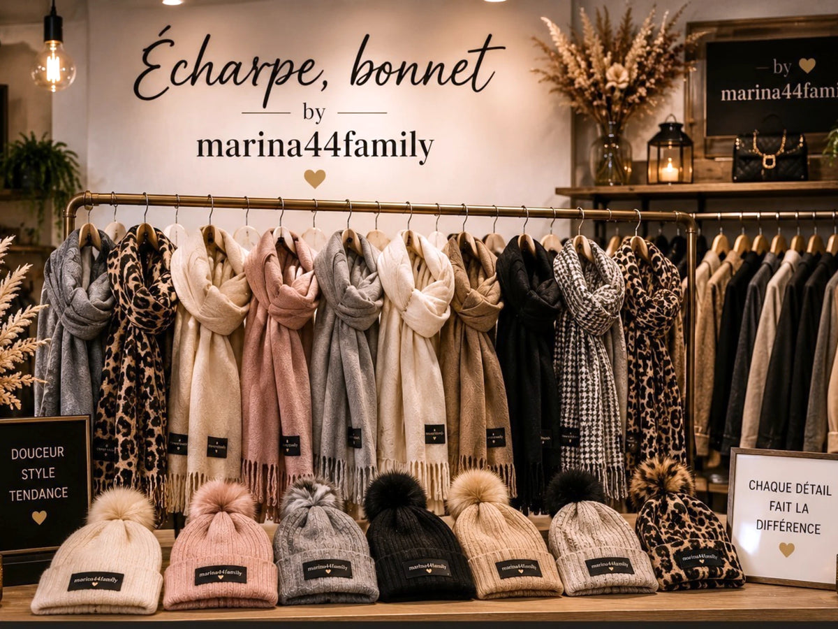 Écharpes-Foulards-Bonnets - Chapeaux