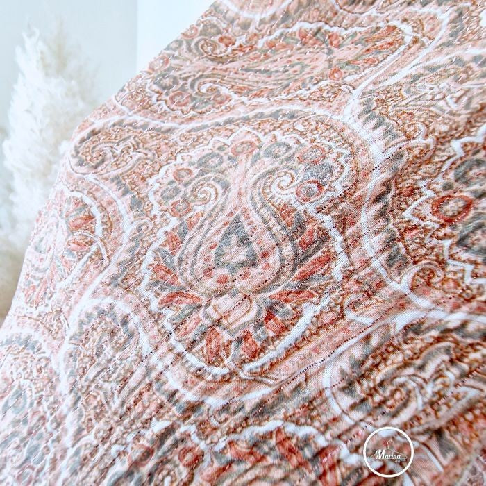 Robe portefeuille rose saumon           THE KOOPLES - 𝐌𝐚𝐫𝐢𝐧𝐚𝟒𝟒𝐟𝐚𝐦𝐢𝐥𝐲