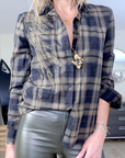 Chemise perles bijoux