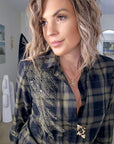 Chemise perles bijoux