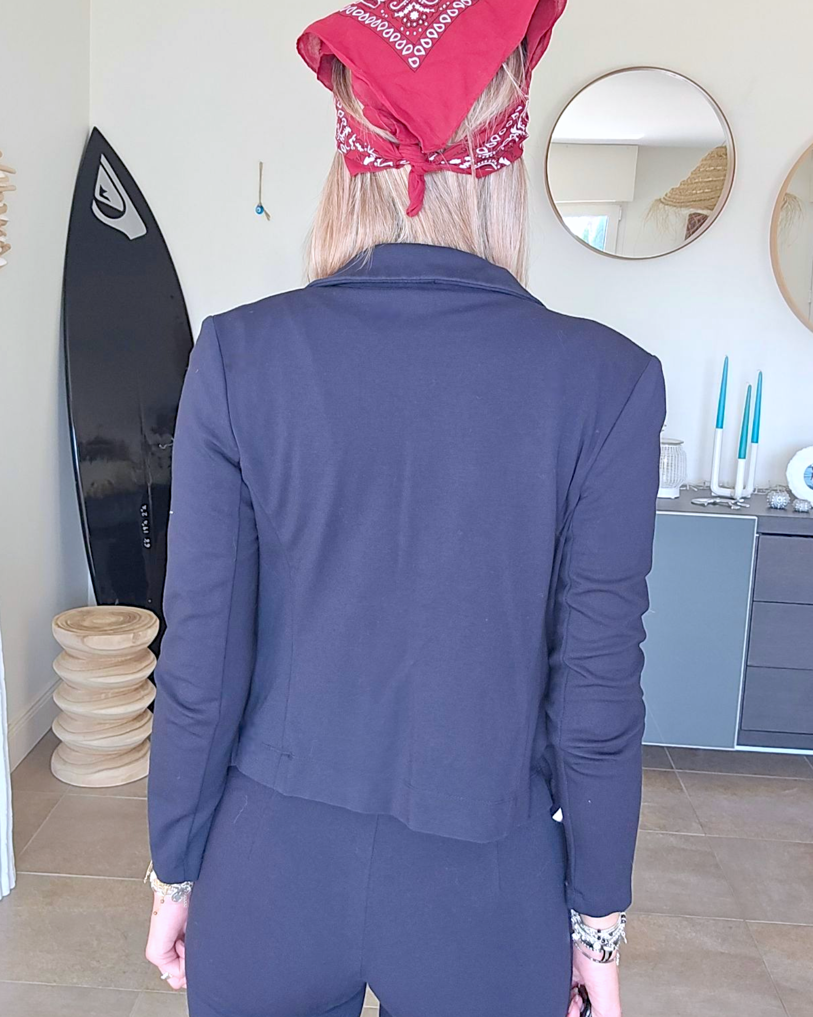 Veste à bandes