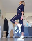 Pantalon à bandes