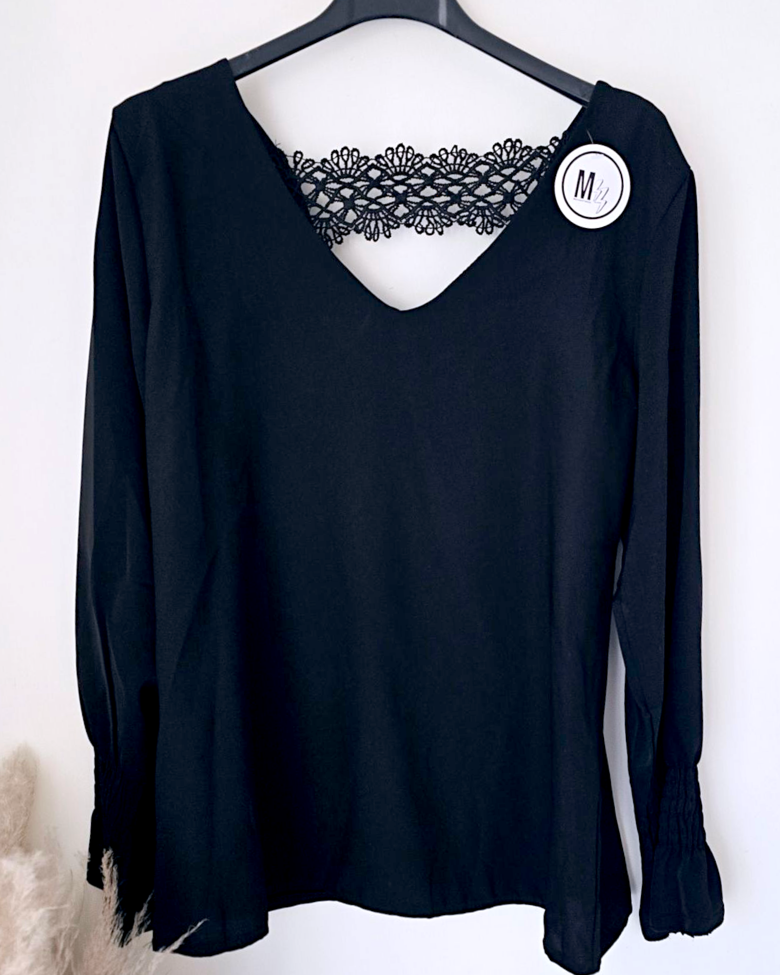 Blouse dos ouvert