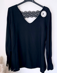 Blouse dos ouvert