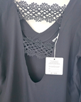 Blouse dos ouvert