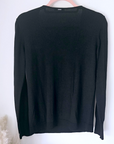 Pull black militaire