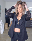 Veste rock-chic