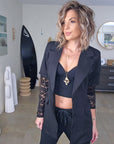 Veste rock-chic