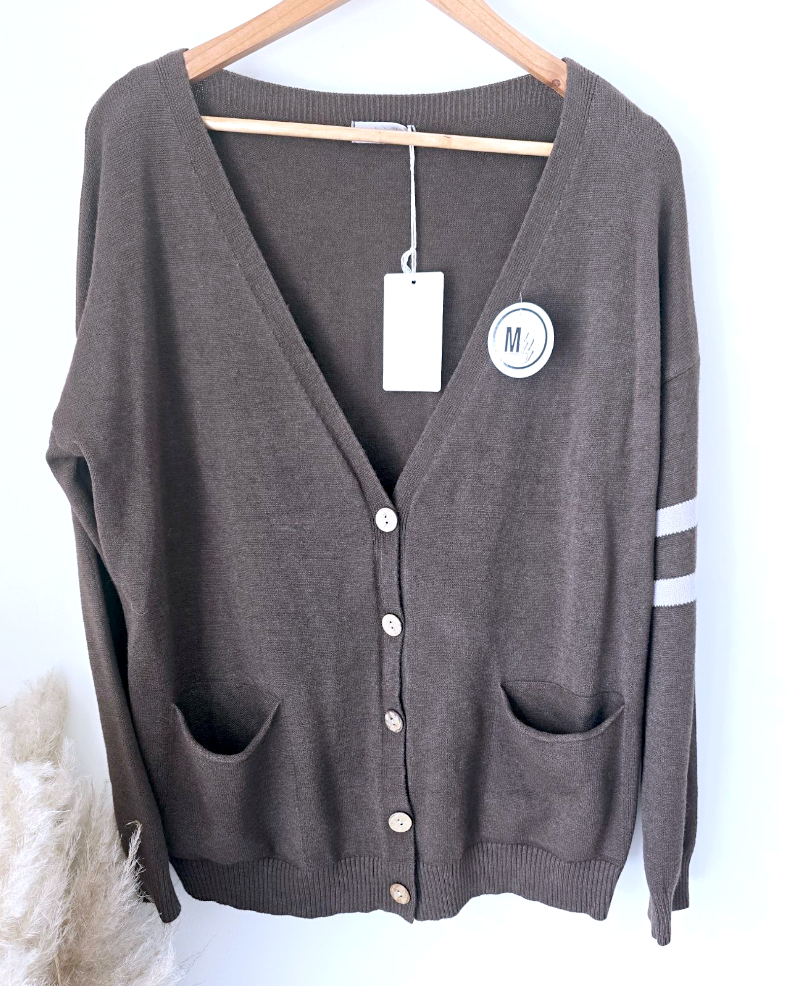 Cardigan love militaire
