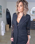 Veste rock-chic