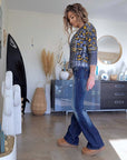 Cardigan imprimé