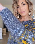 Cardigan imprimé
